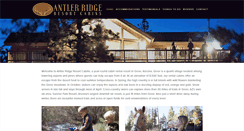 Desktop Screenshot of antlerridge.com